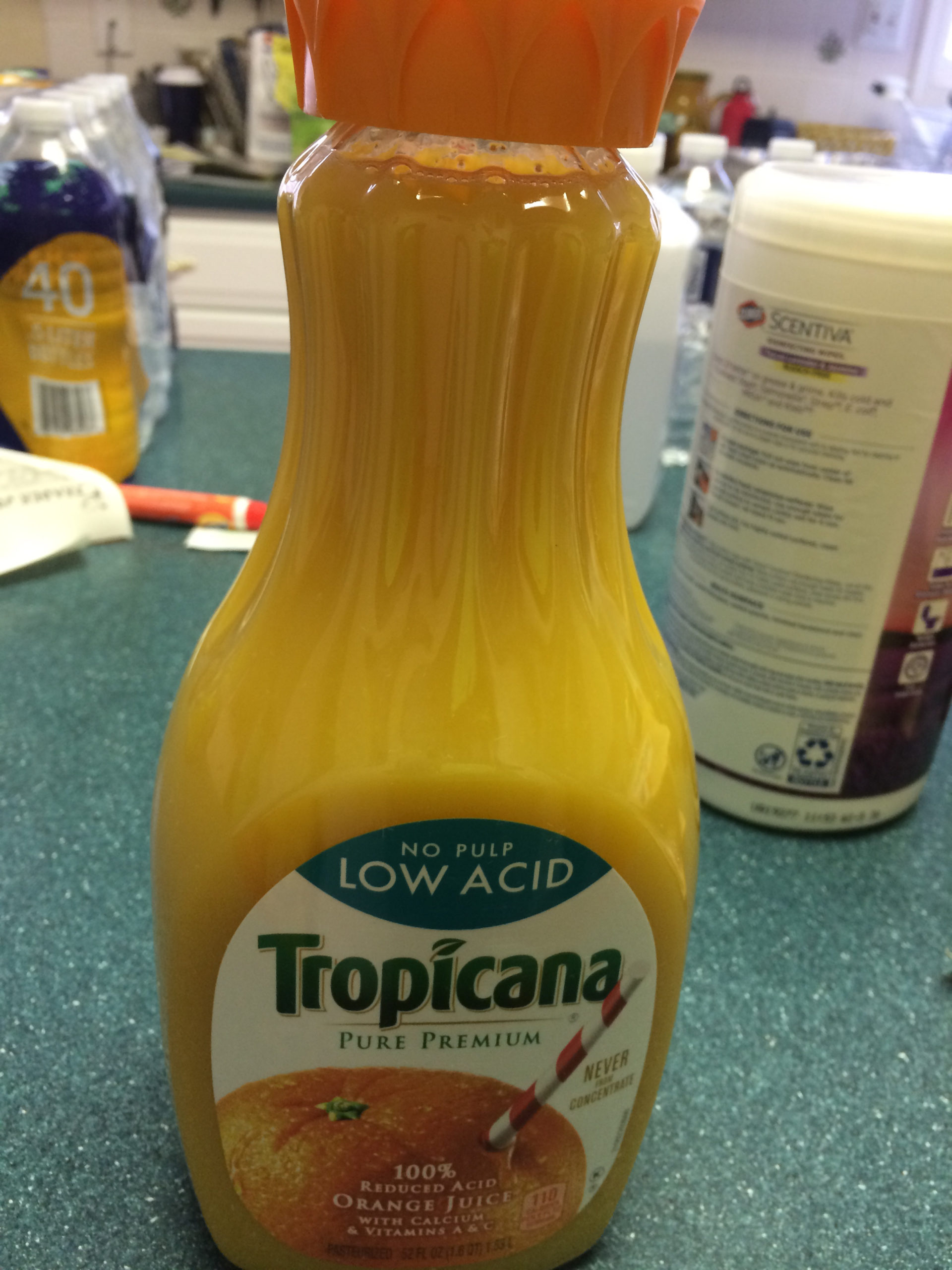 Low Acid Orange Juice, Finally!