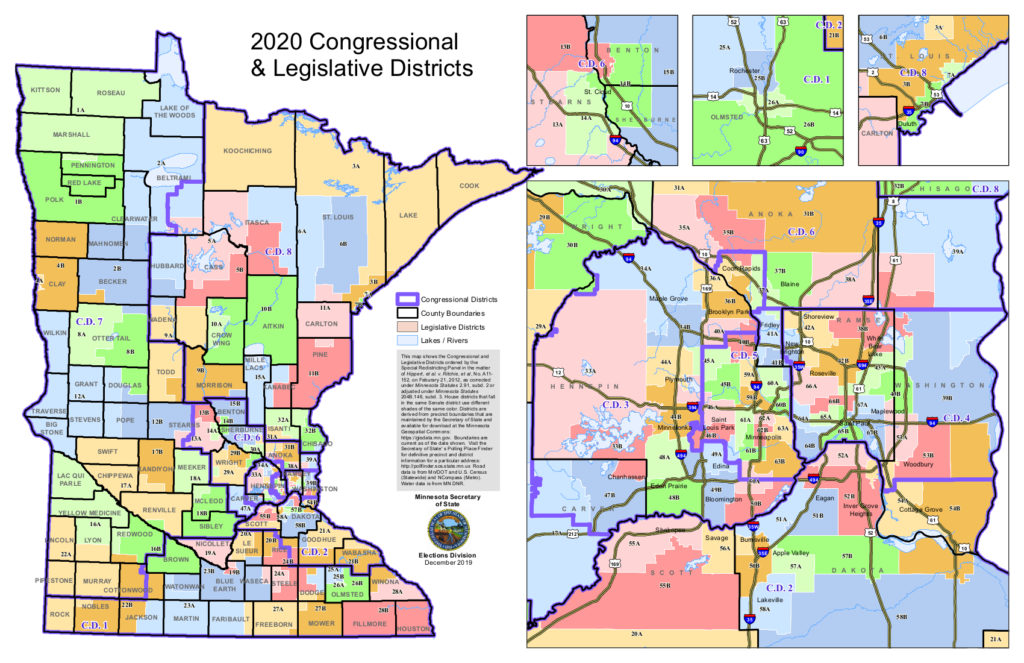 Minnesota Legislative Districts